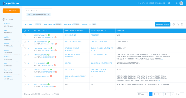 ImportGenius Product Overview